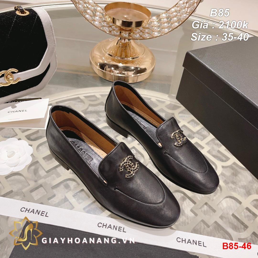 B85-46 Chanel giày lười siêu cấp