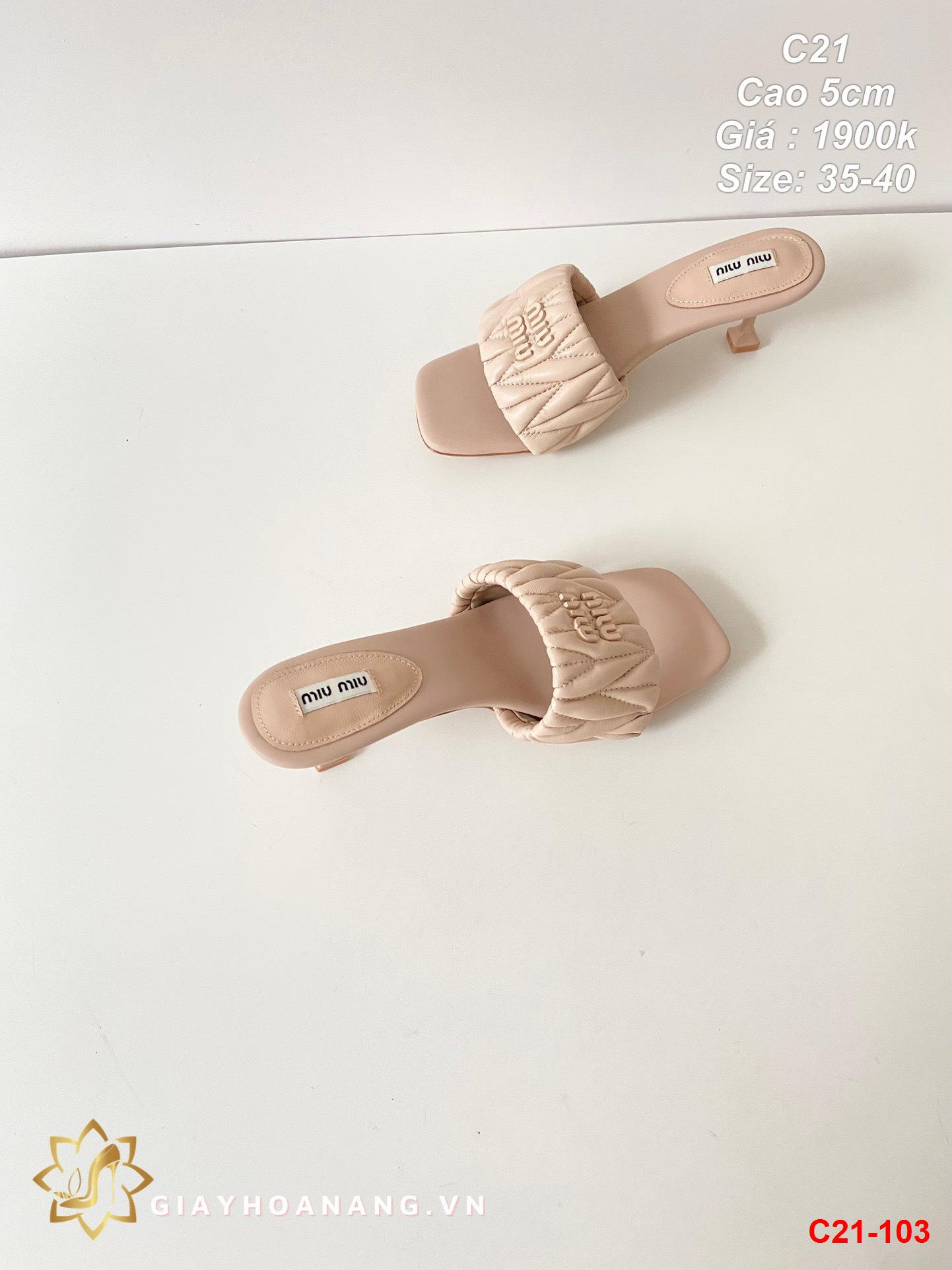 C21-103 Jil sander sandal cao 5cm siêu cấp