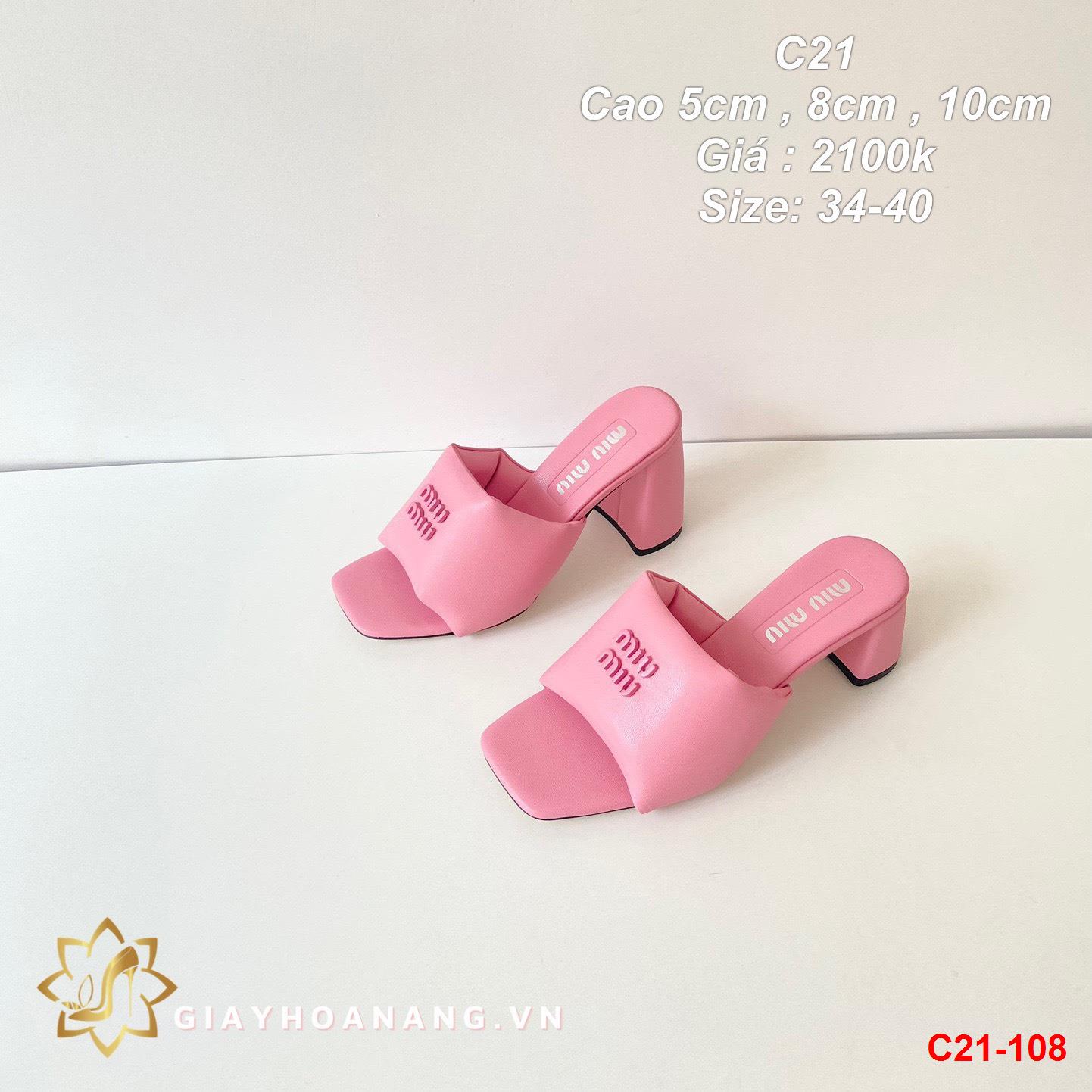 C21-108 Prada dép cao 5cm , 8cm, 10cm siêu cấp