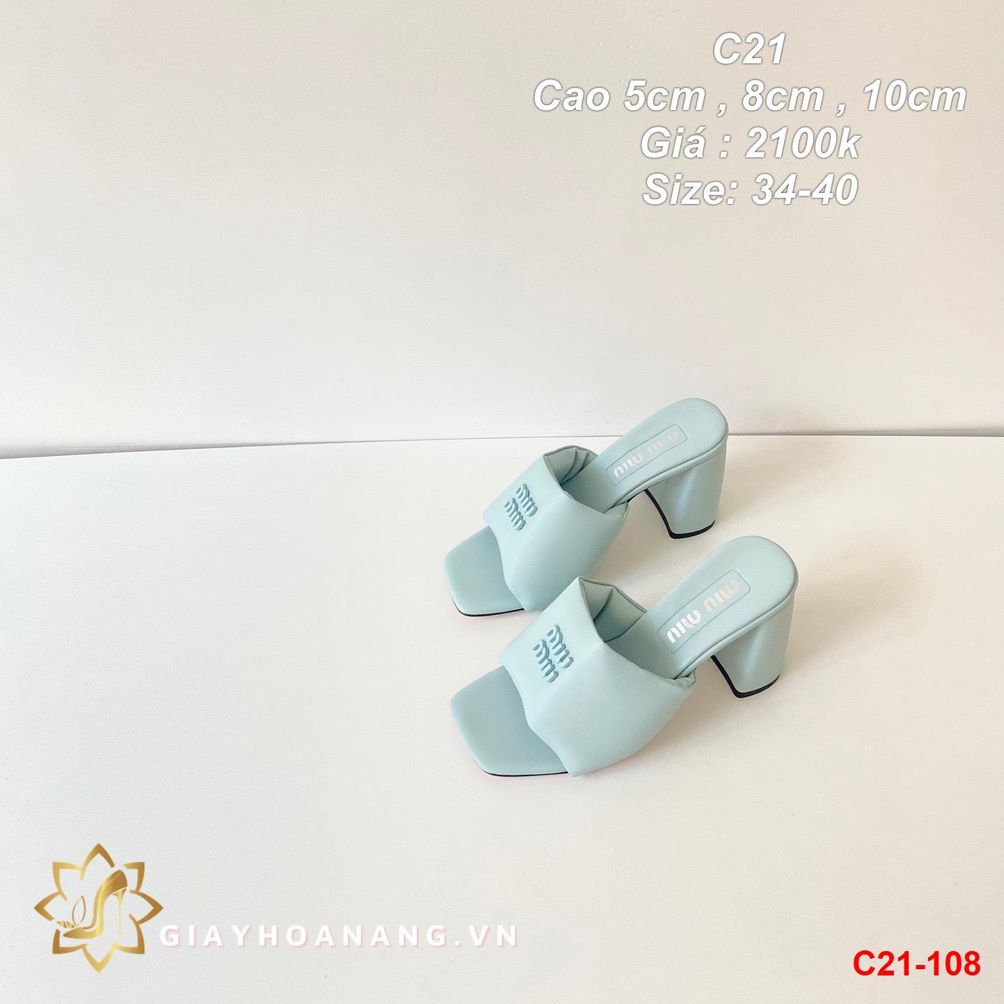 C21-108 Prada dép cao 5cm , 8cm, 10cm siêu cấp