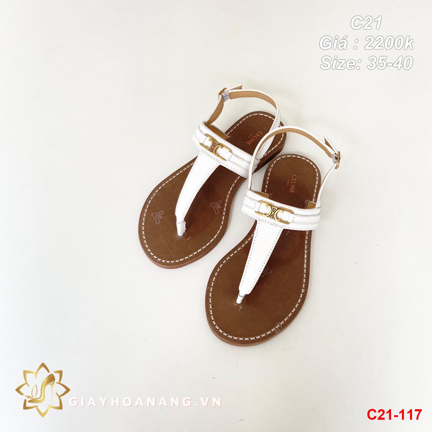 C21-117 Celine sandal siêu cấp