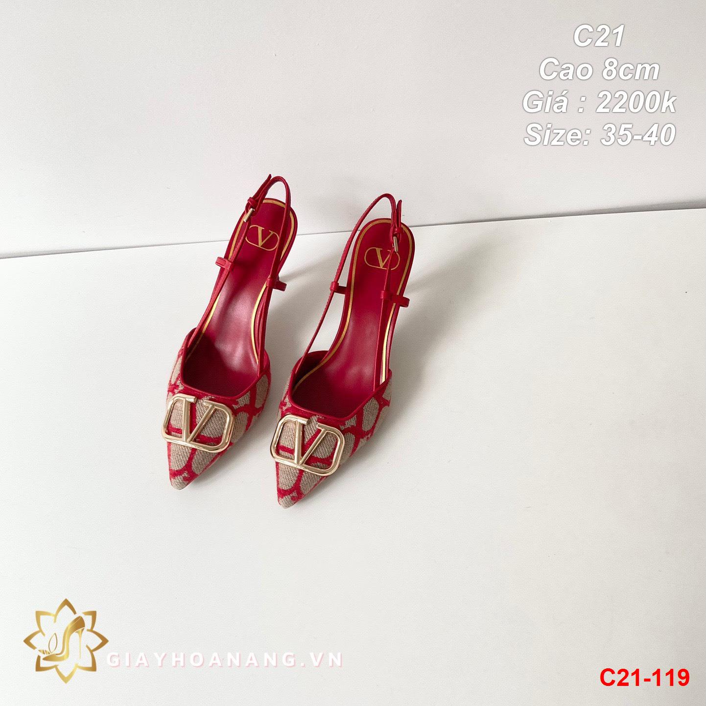 C21-119 Valentino sandal cao 8cm siêu cấp