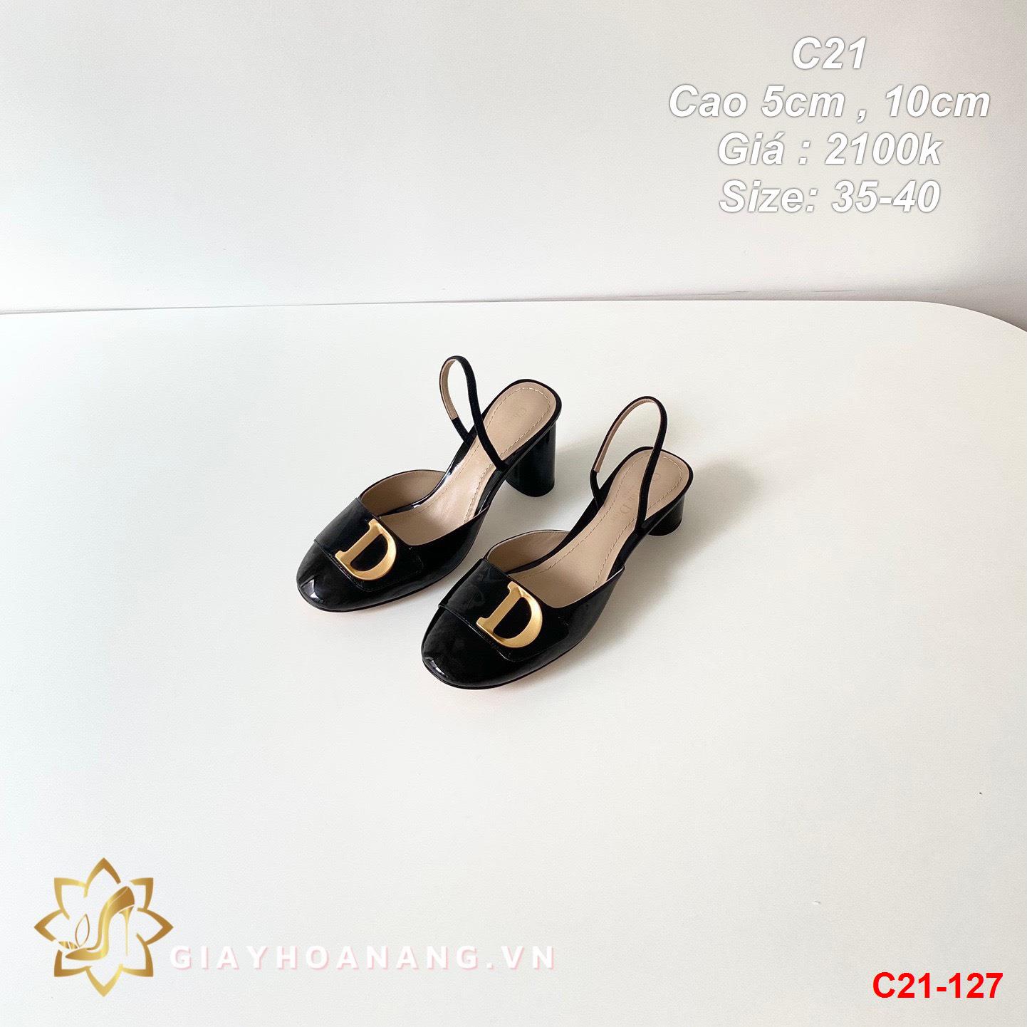 C21-127 Dior sandal cao 5cm , 10cm siêu cấp