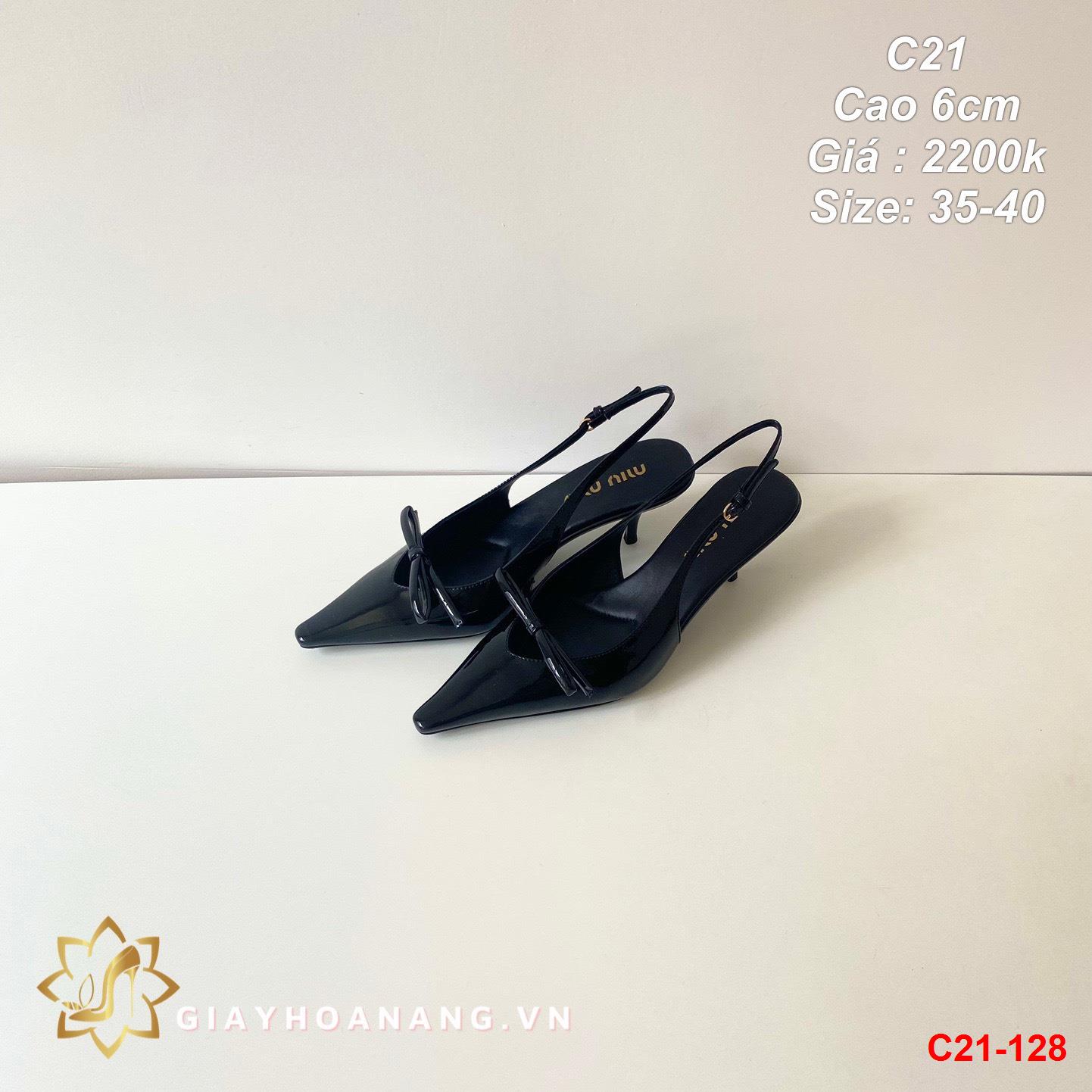 C21-128 Miu Miu sandal cao 6cm siêu cấp