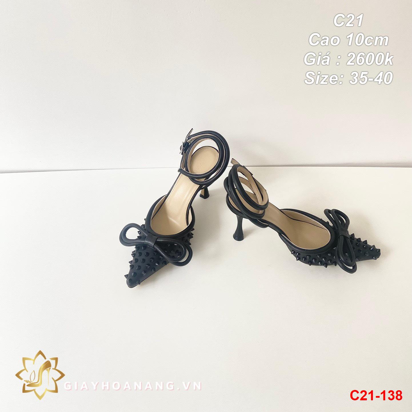 C21-138 Mach & Mach sandal cao 10cm siêu cấp