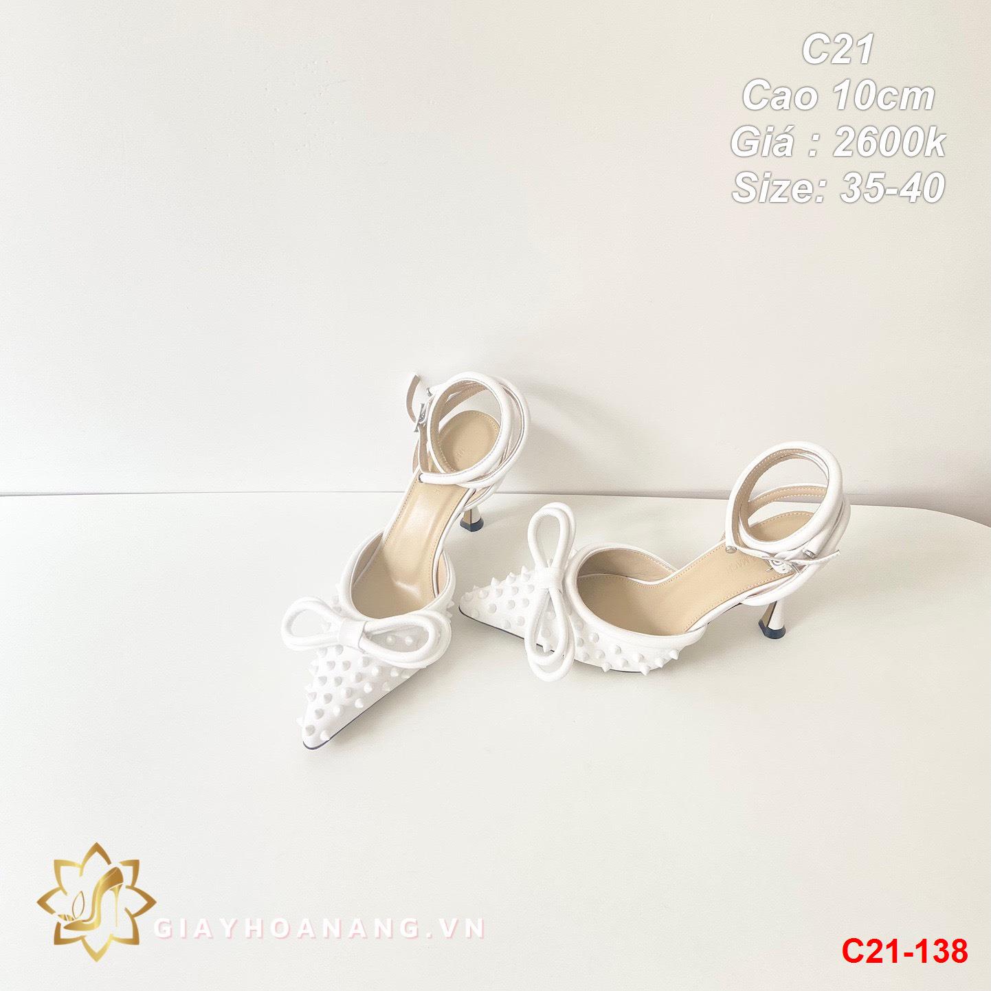 C21-138 Mach & Mach sandal cao 10cm siêu cấp