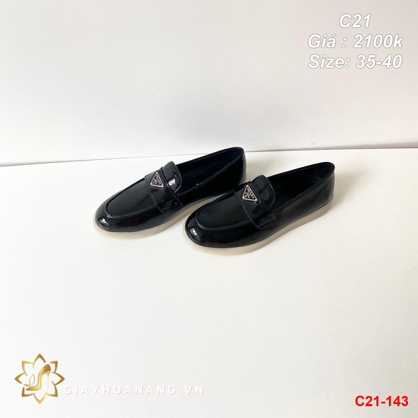 C21-143 Prada giày lười siêu cấp