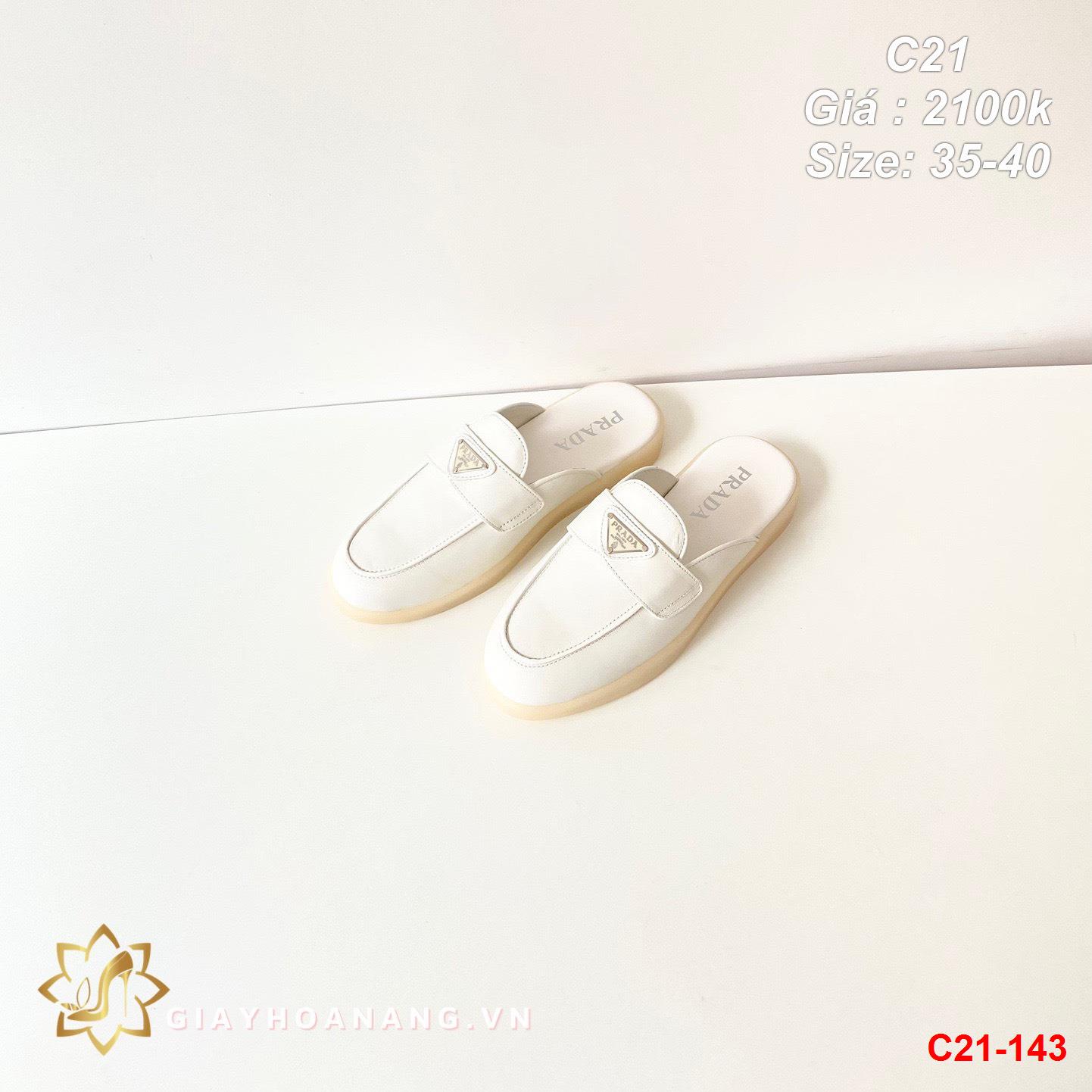 C21-143 Prada giày lười siêu cấp