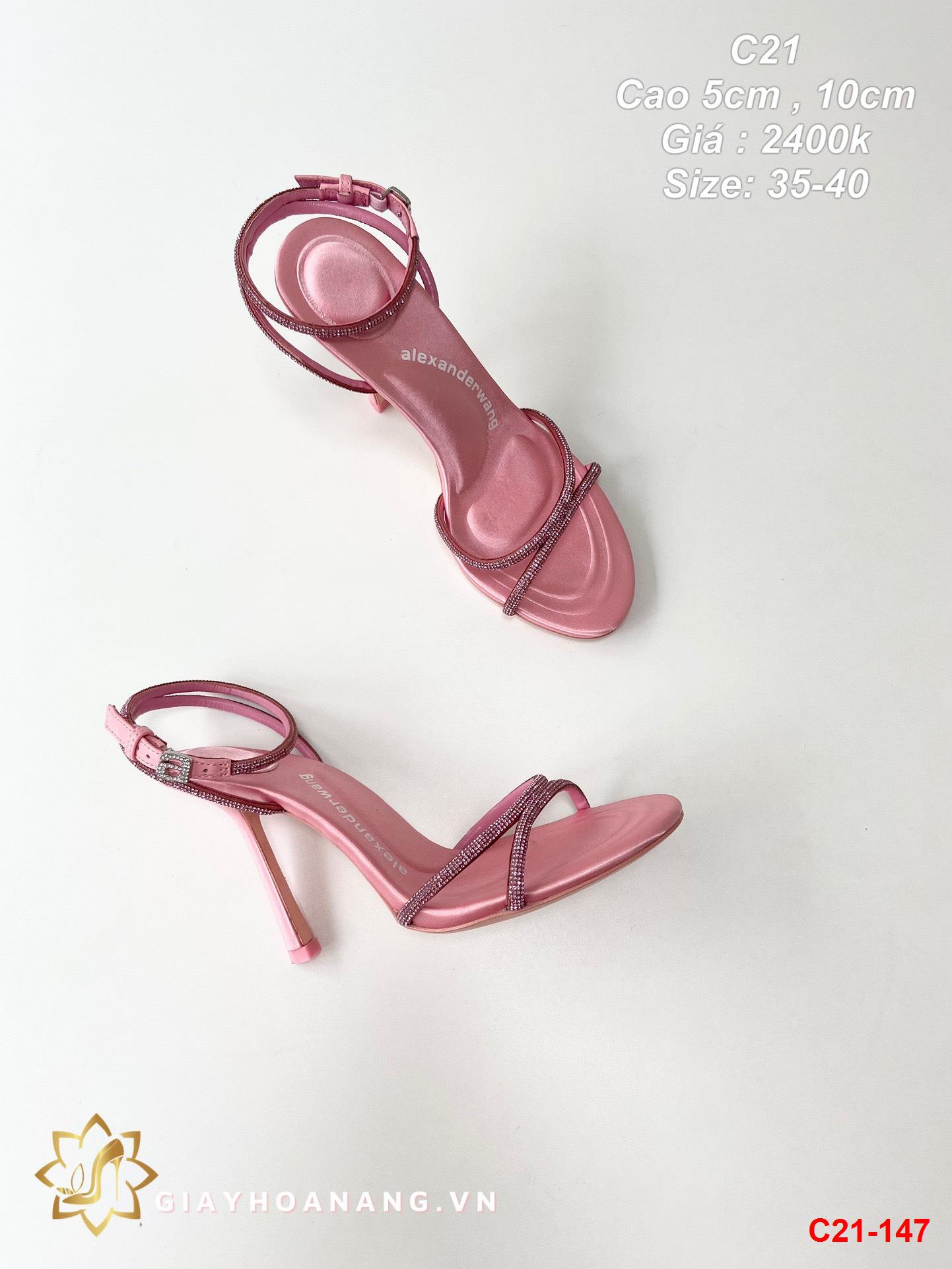 C21-147 Alexander Wang sandal cao 5cm , 10cm siêu cấp