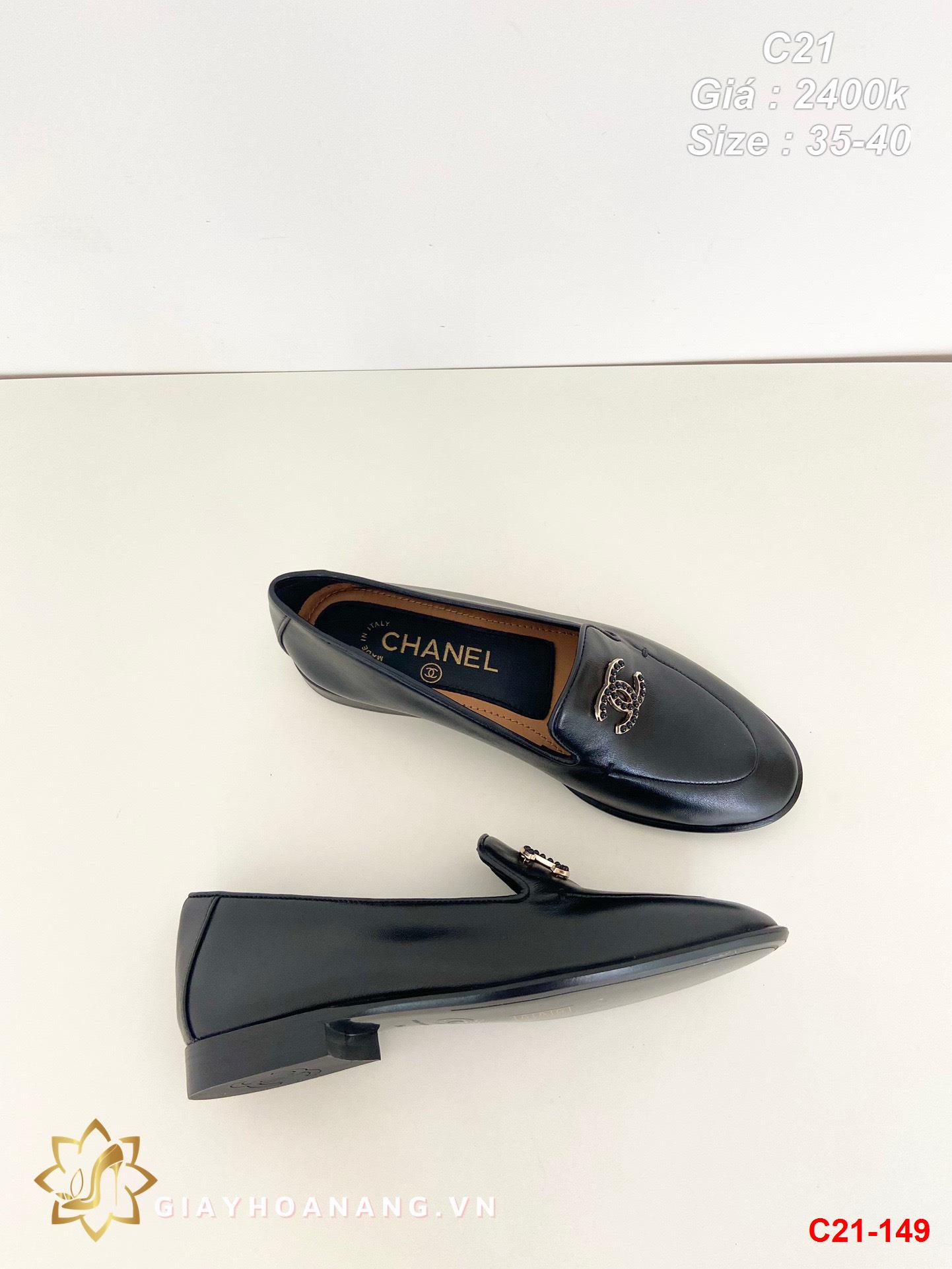 C21-149 Chanel giày lười siêu cấp
