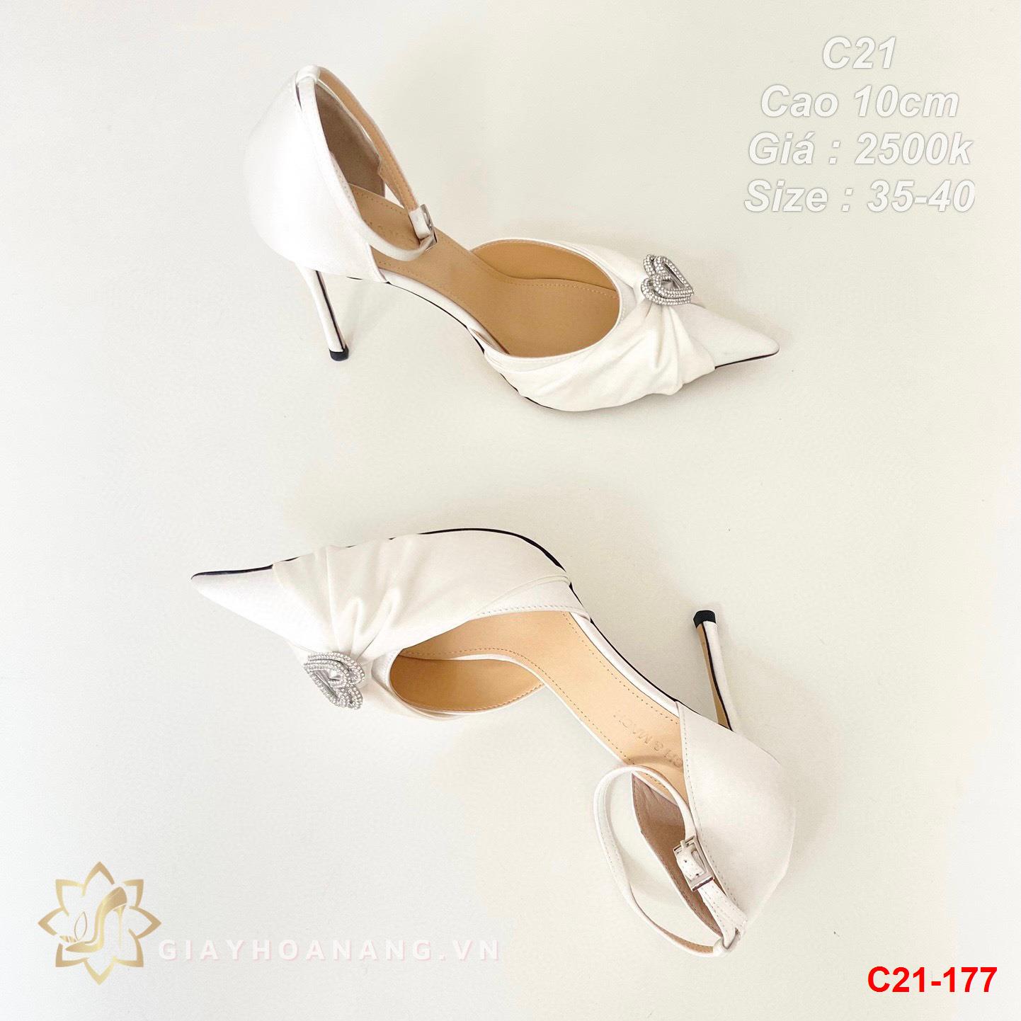 C21-177 Mach & Mach sandal cao gót 10cm siêu cấp