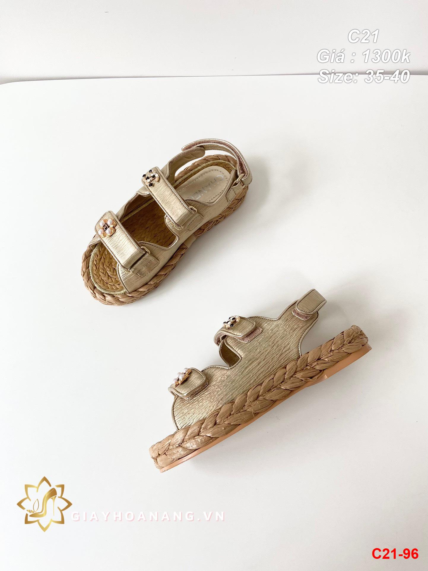 C21-96 Chanel sandal siêu cấp