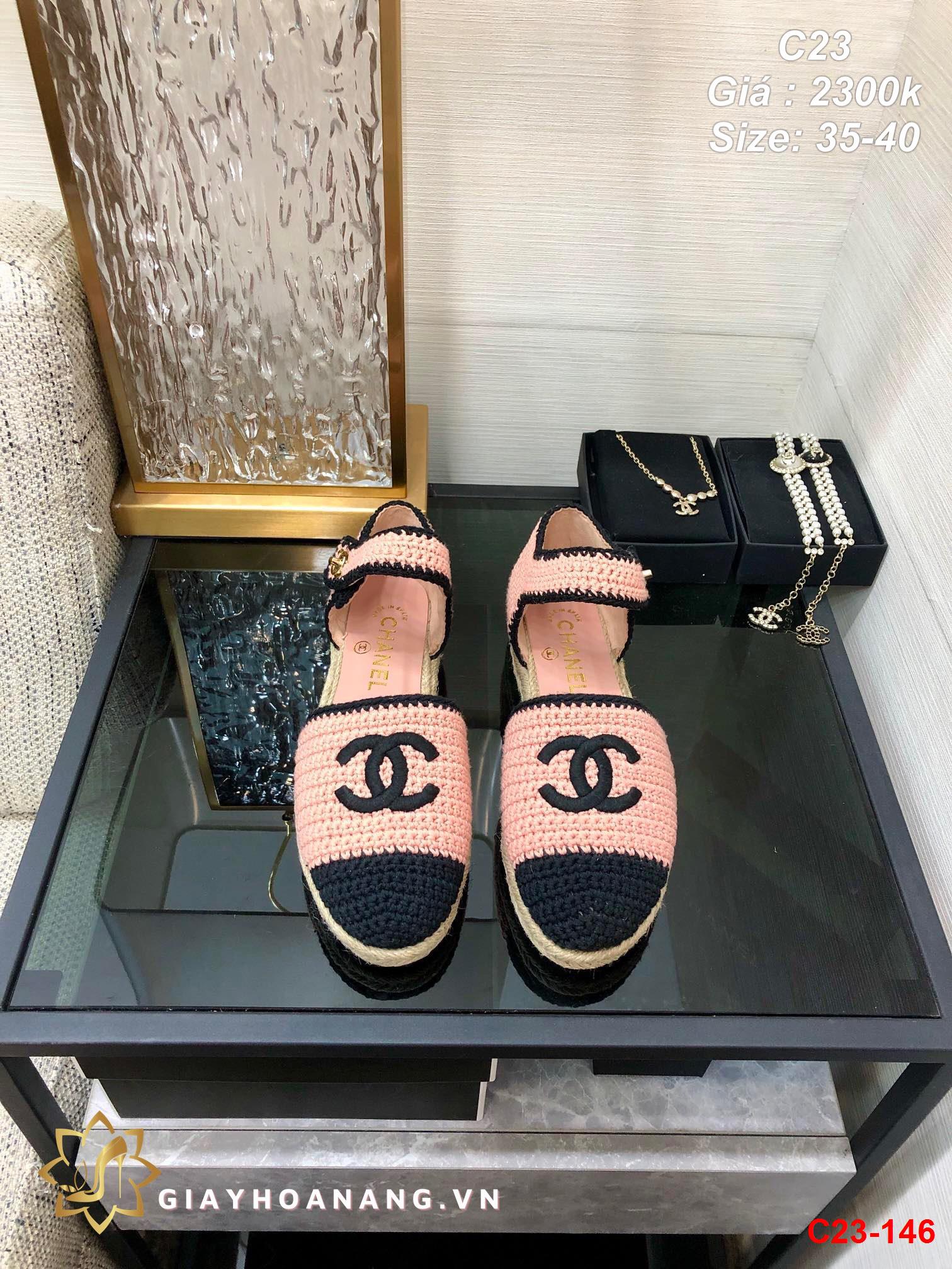 C23-146 Chanel sandal siêu cấp