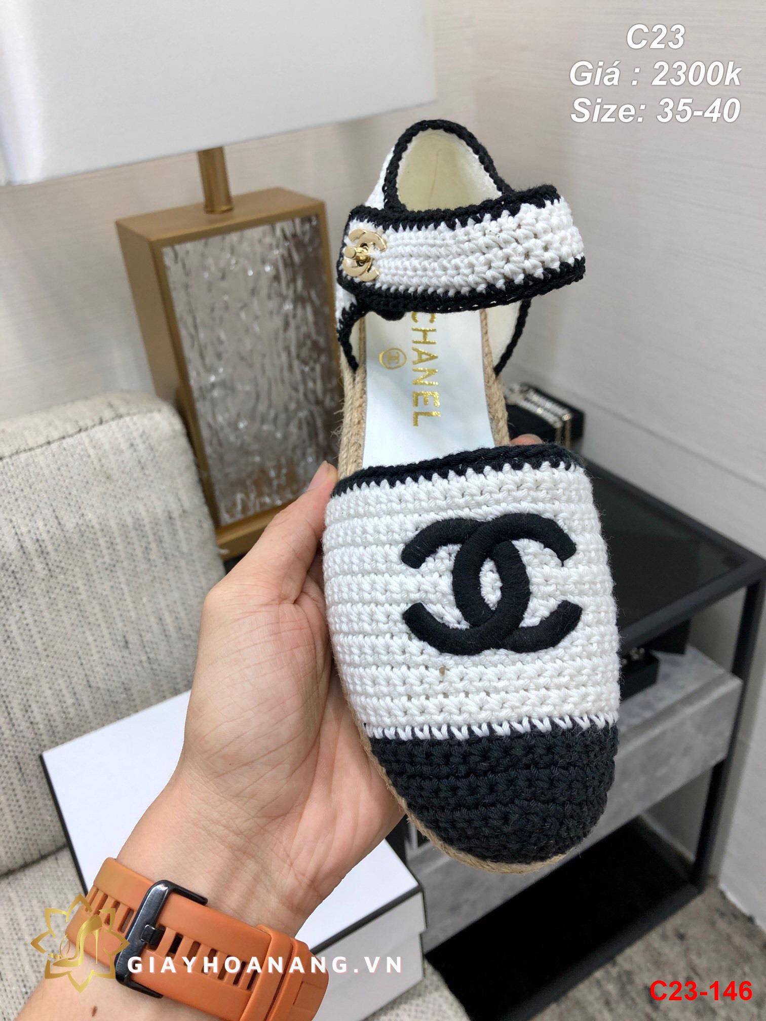 C23-146 Chanel sandal siêu cấp