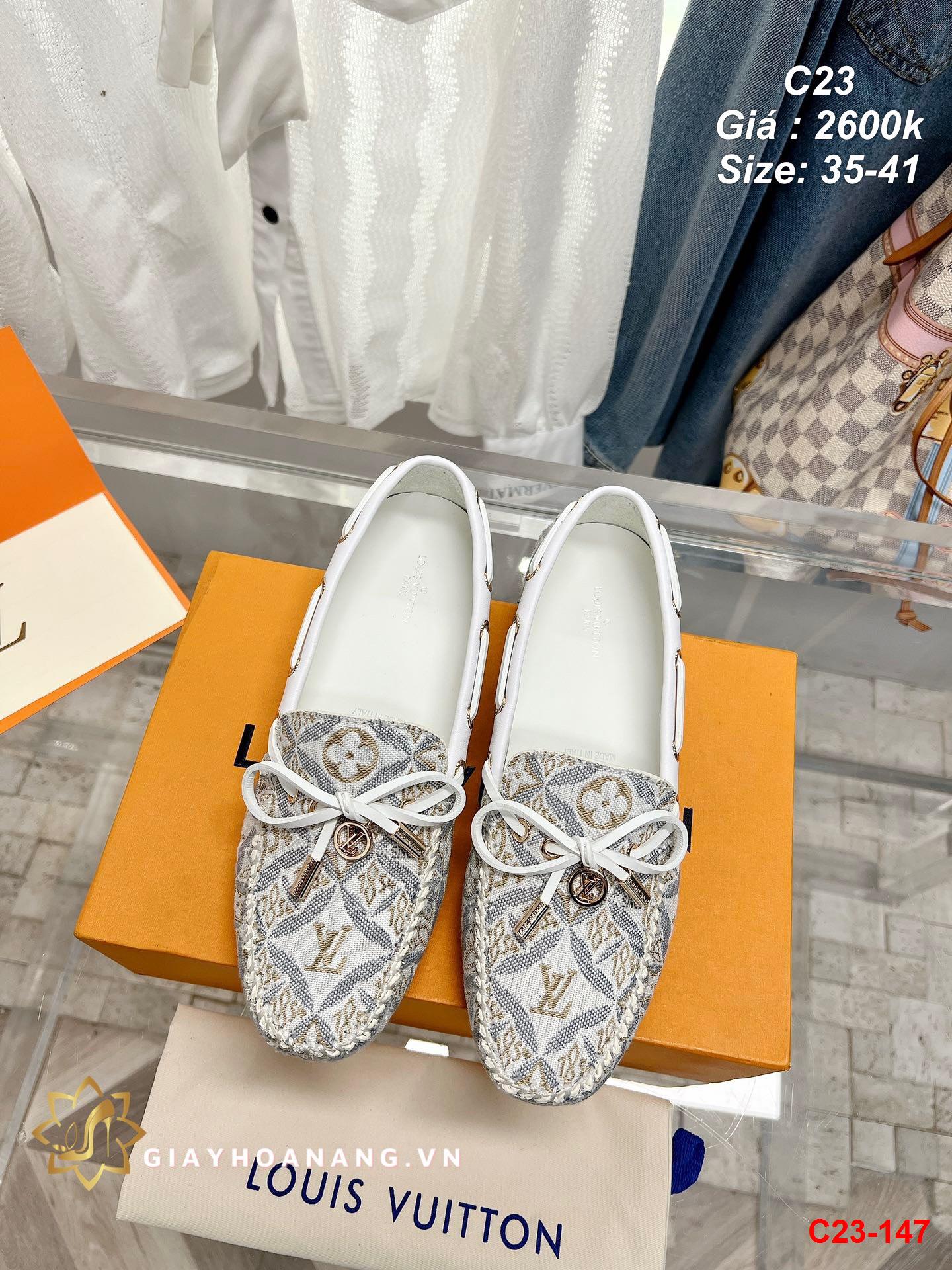 C23-147 Louis Vuitton giày lười siêu cấp