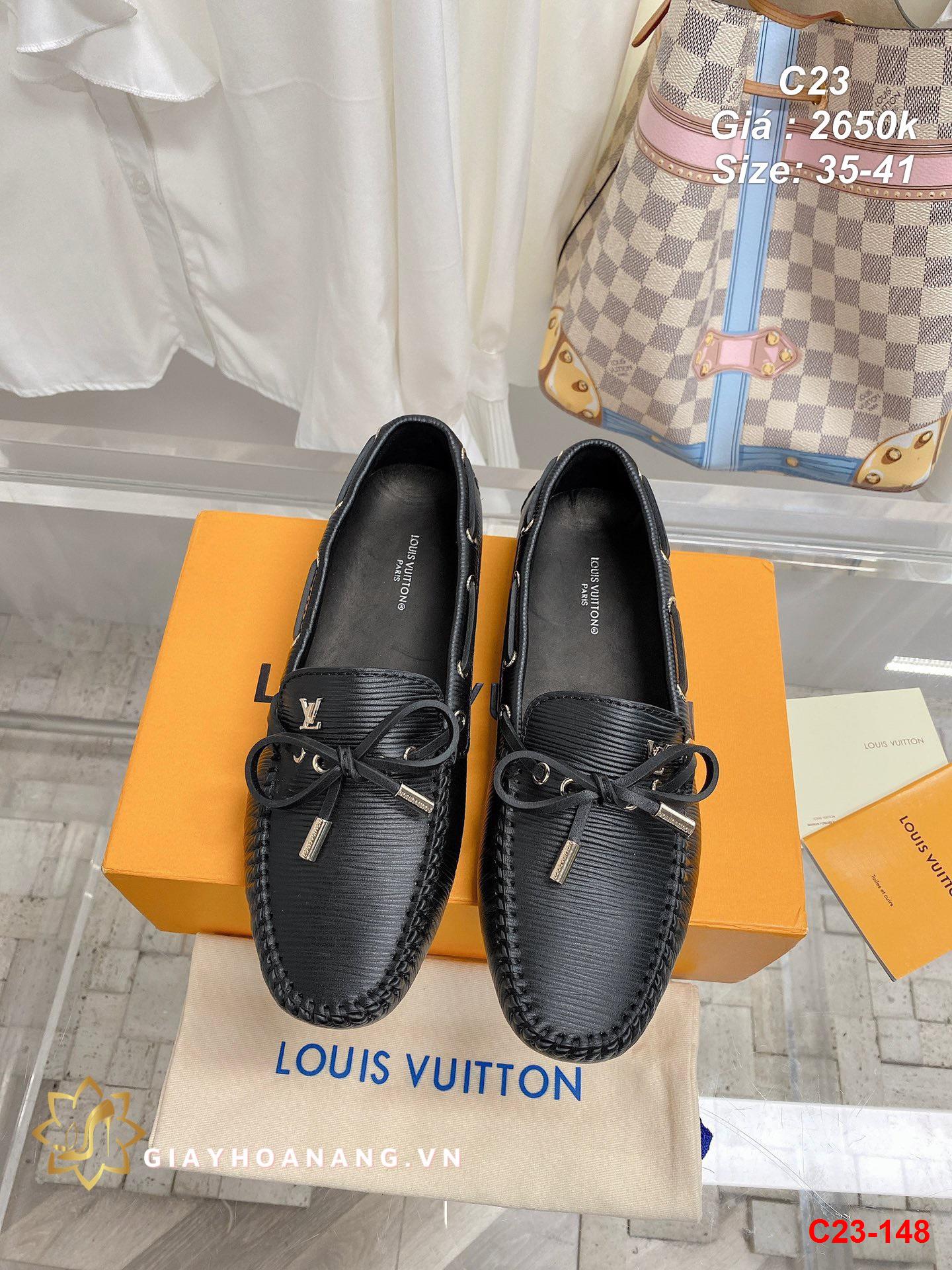 C23-148 Louis Vuitton giày lười siêu cấp