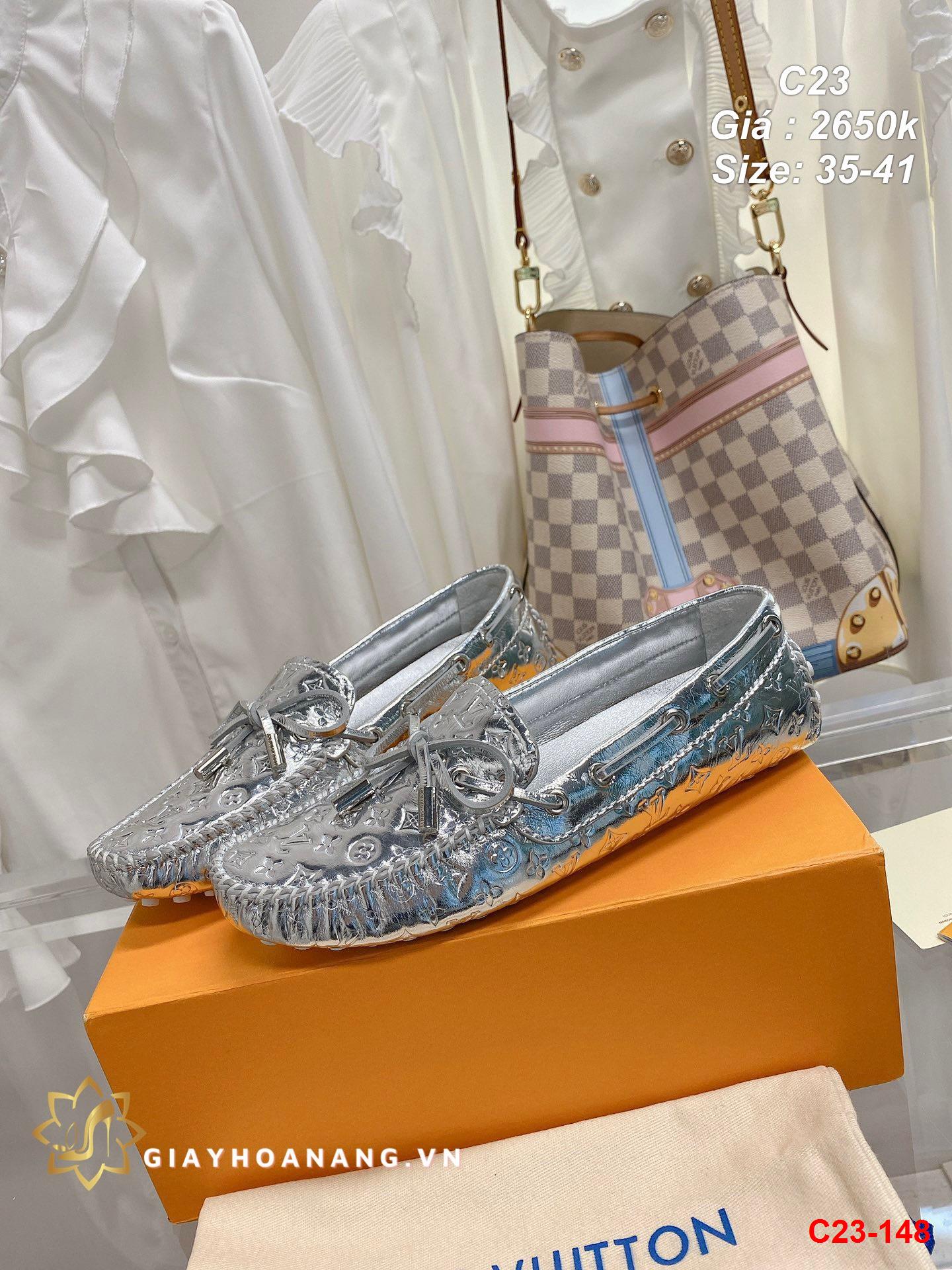 C23-148 Louis Vuitton giày lười siêu cấp