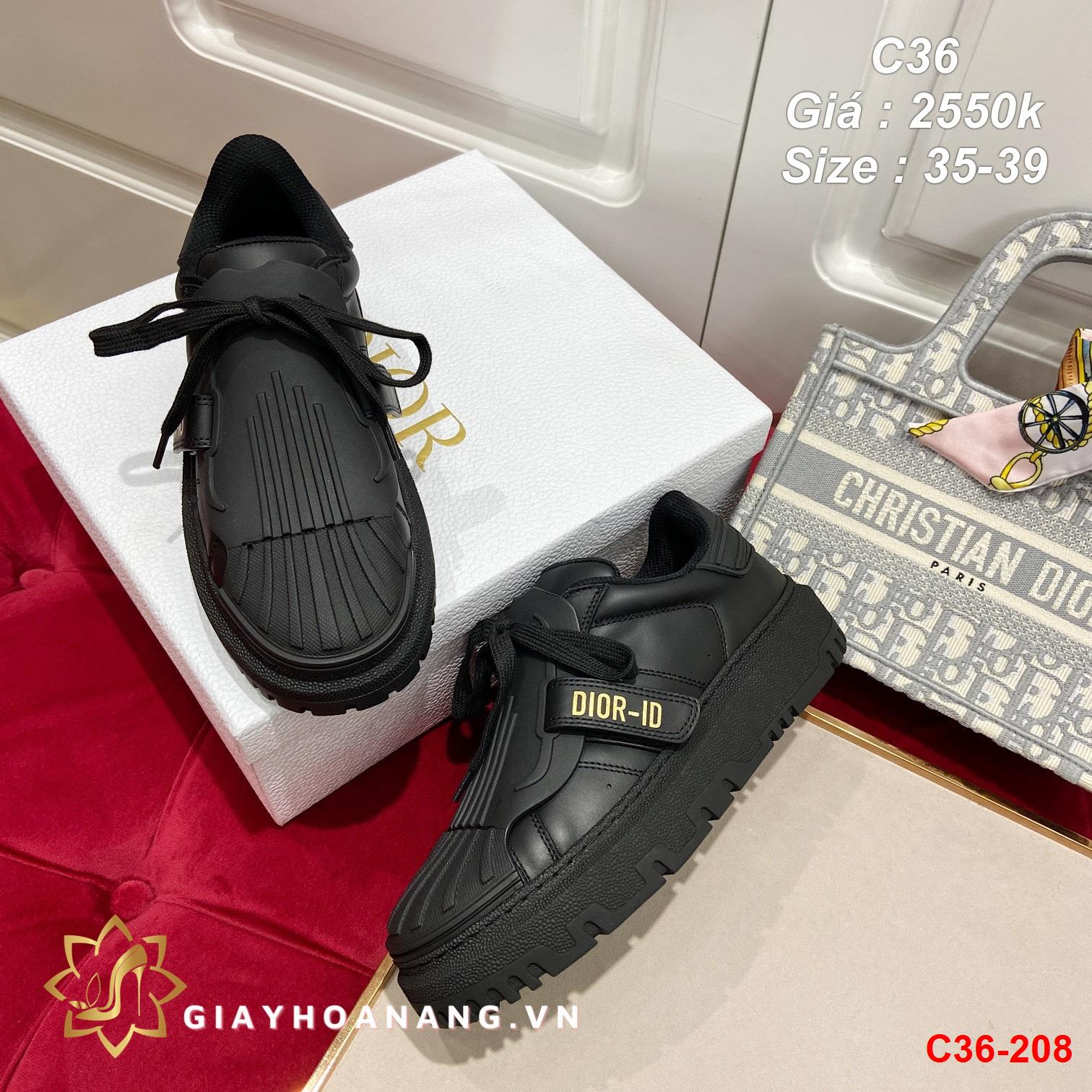 C36-208 Dior giày thể thao siêu cấp
