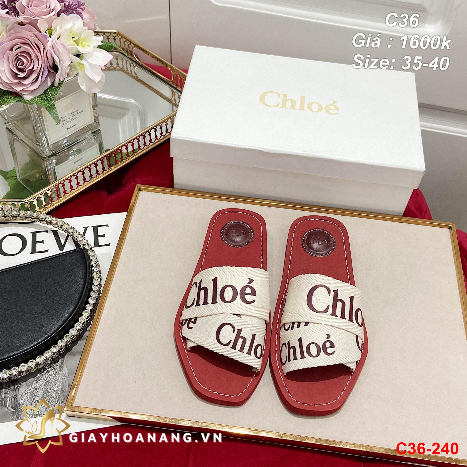 C36-240 Chloe dép bệt siêu cấp