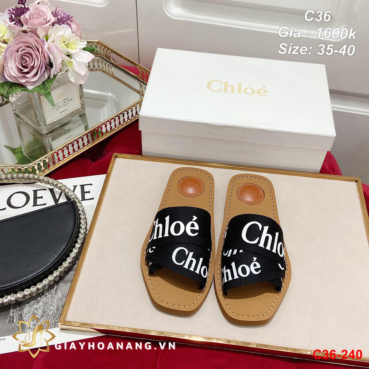 C36-240 Chloe dép bệt siêu cấp