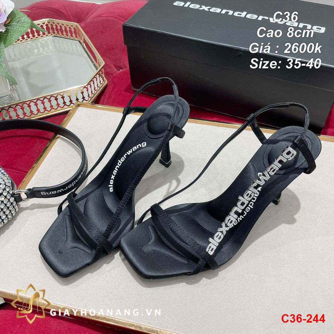 C36-244 Alexander wang sandal cao 8cm siêu cấp