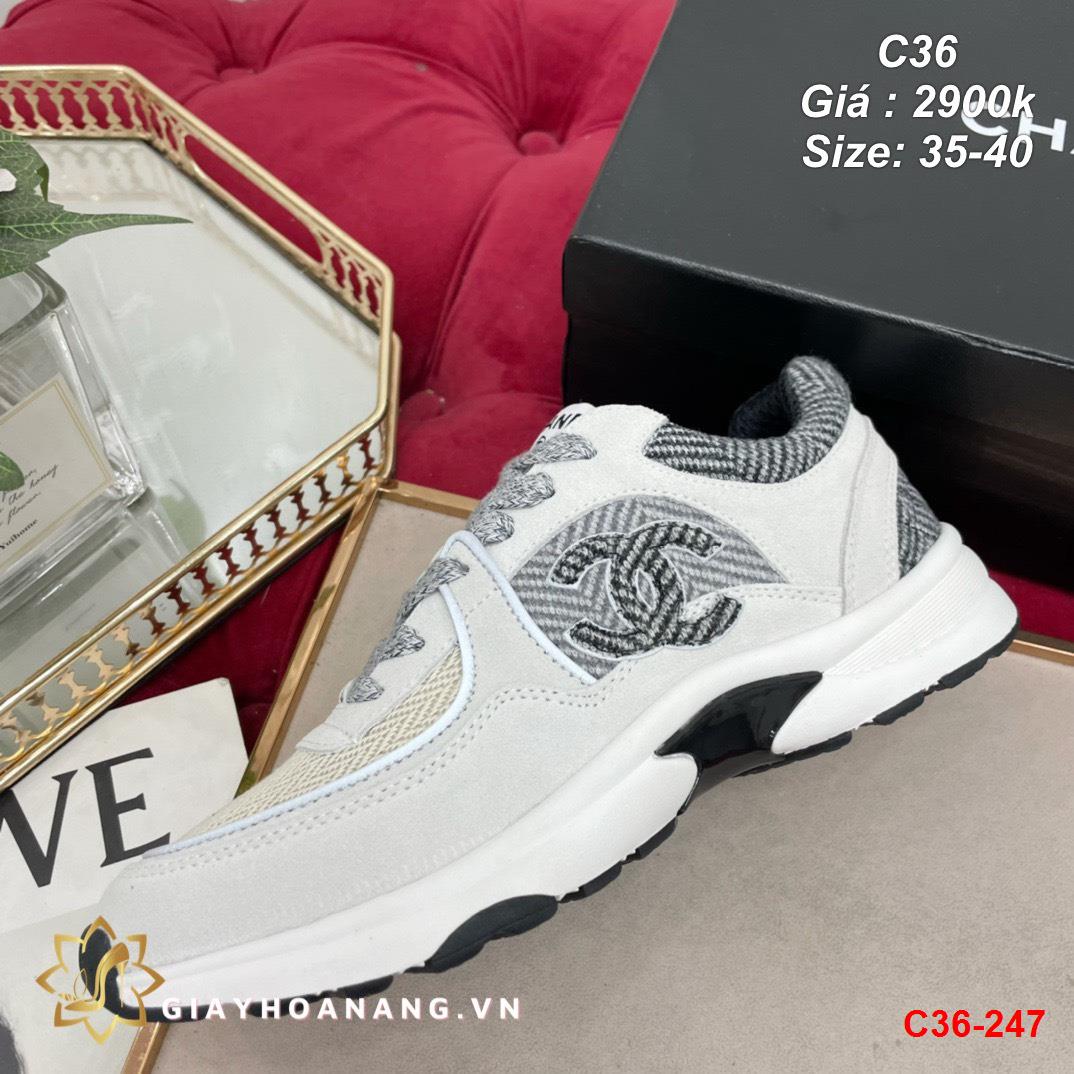 C36-247 Chanel giày thể thao siêu cấp
