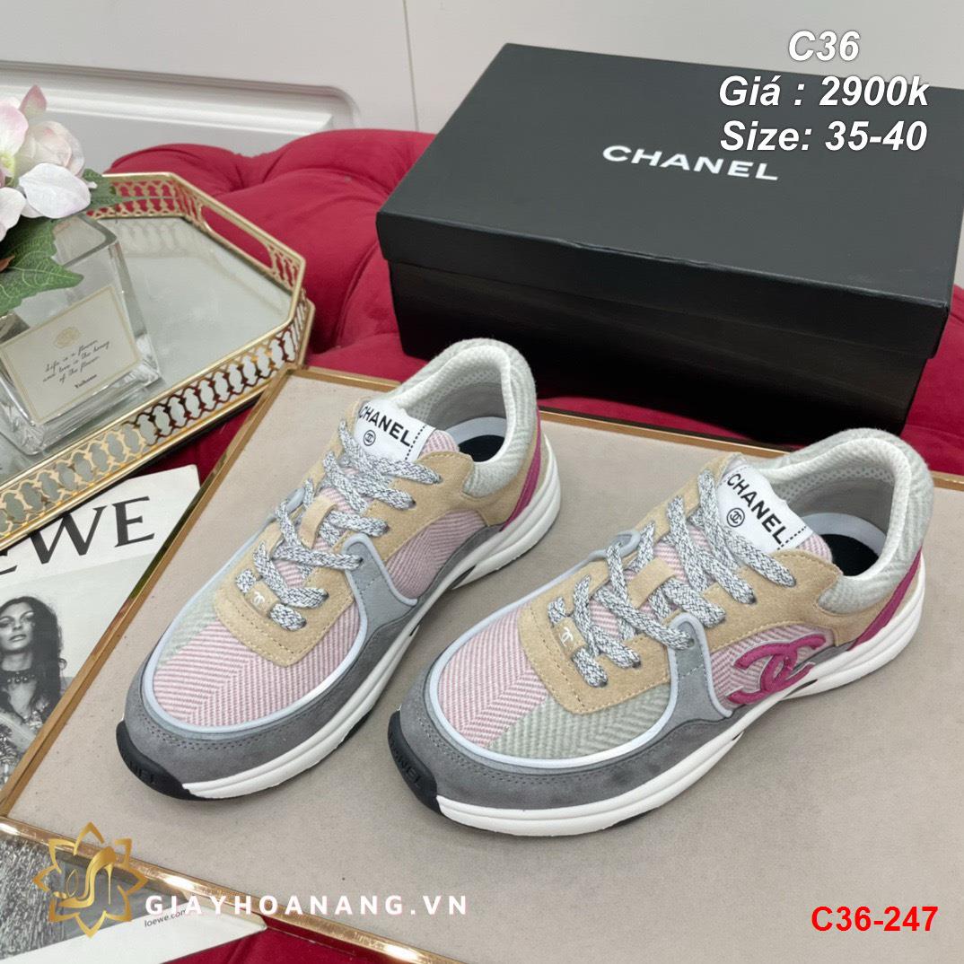 C36-247 Chanel giày thể thao siêu cấp