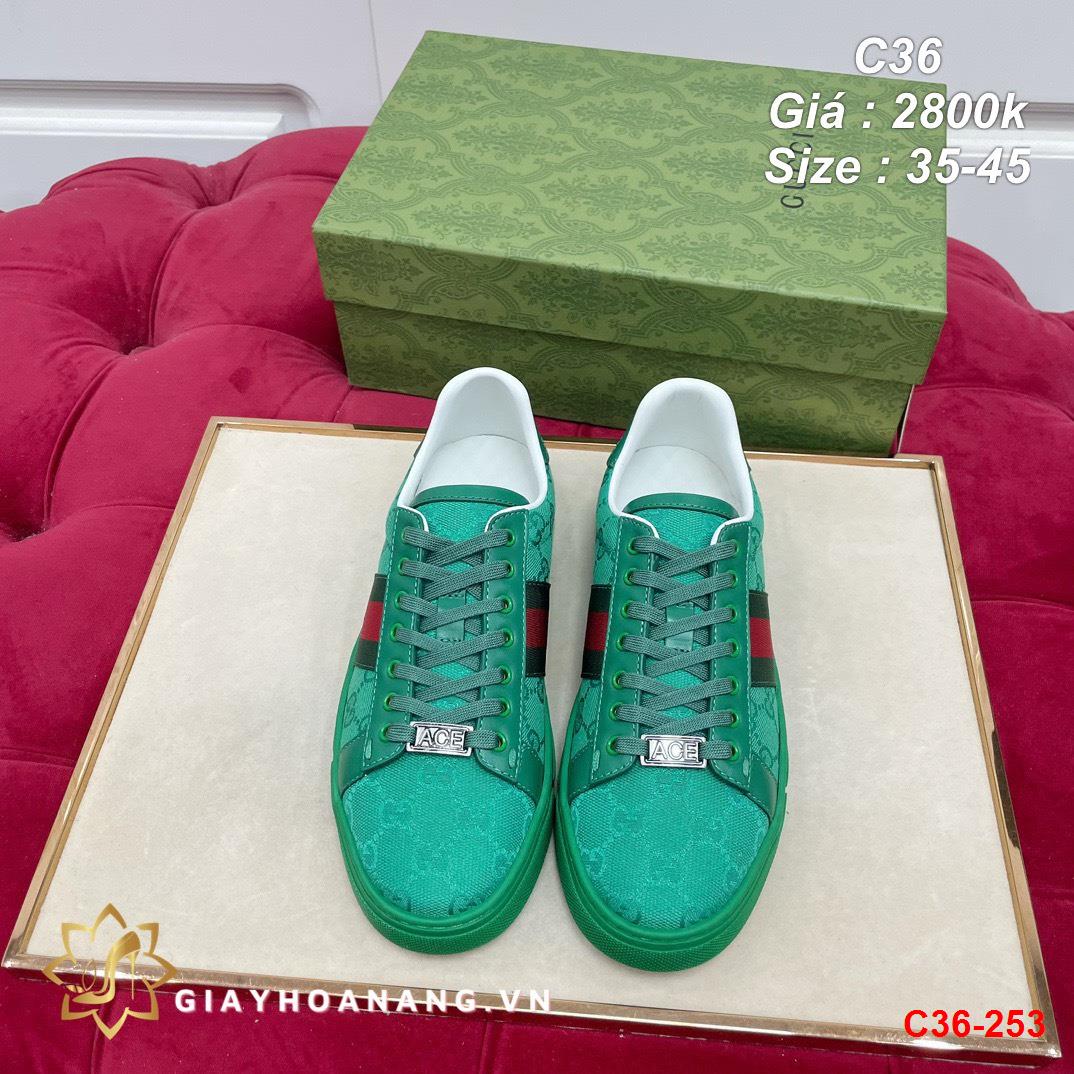 C36-253 Gucci giày thể thao siêu cấp