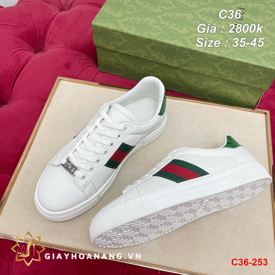 C36-253 Gucci giày thể thao siêu cấp