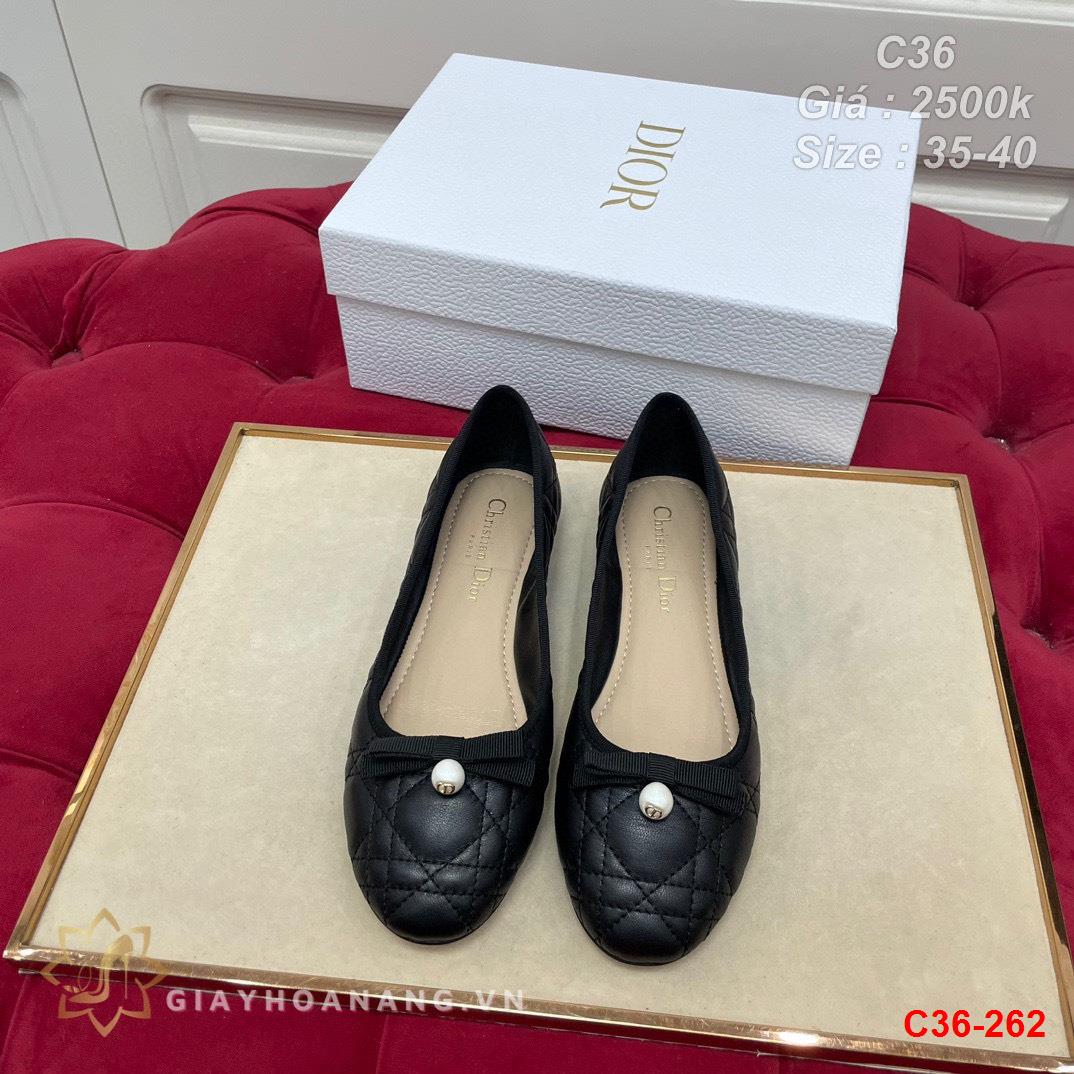 C36-262 Dior giày bệt siêu cấp