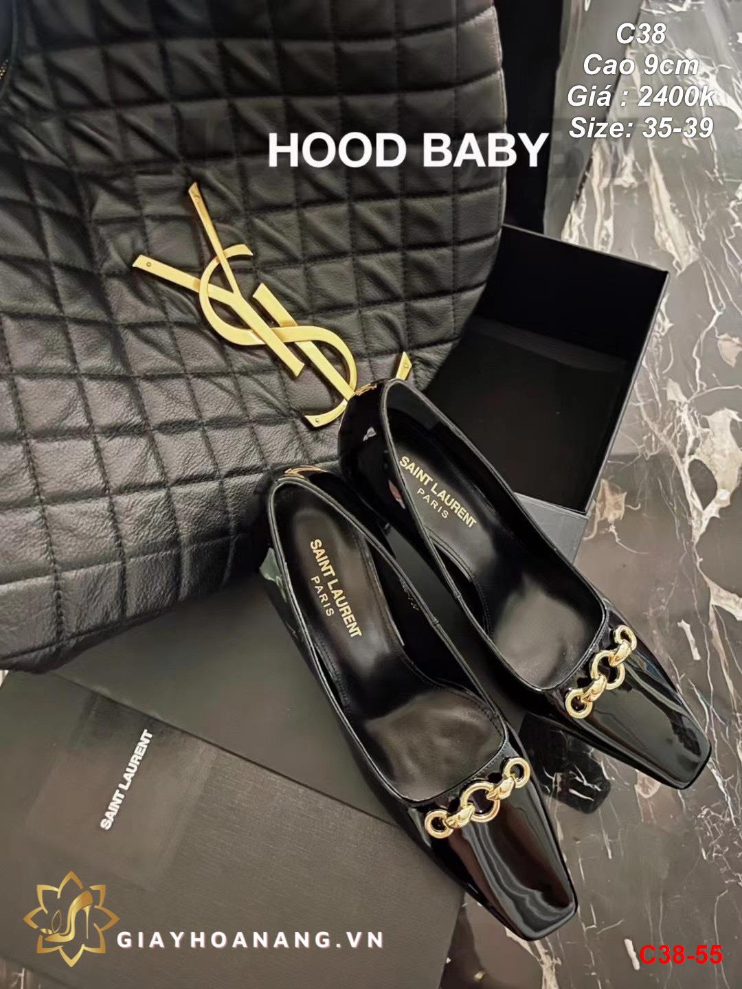 C38-55 Saint Laurent giày cao 9cm siêu cấp