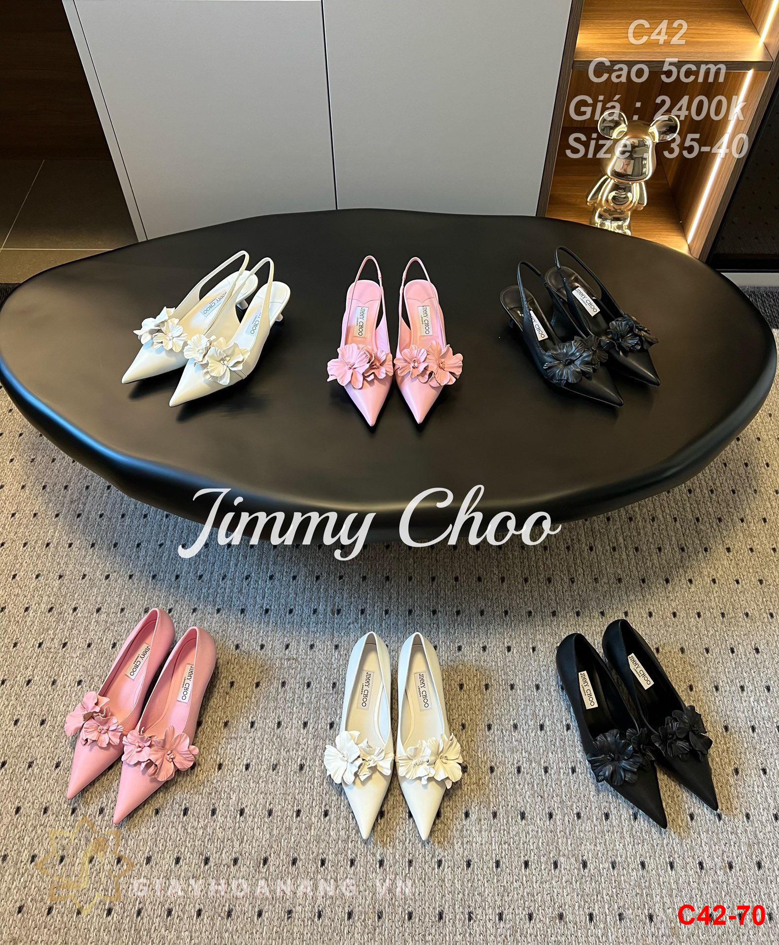 C42-70 Jimmy Choo giày cao 5cm siêu cấp