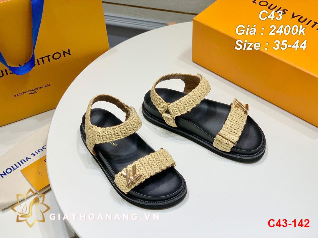 C43-142 Louis vuiton sandal siêu cấp