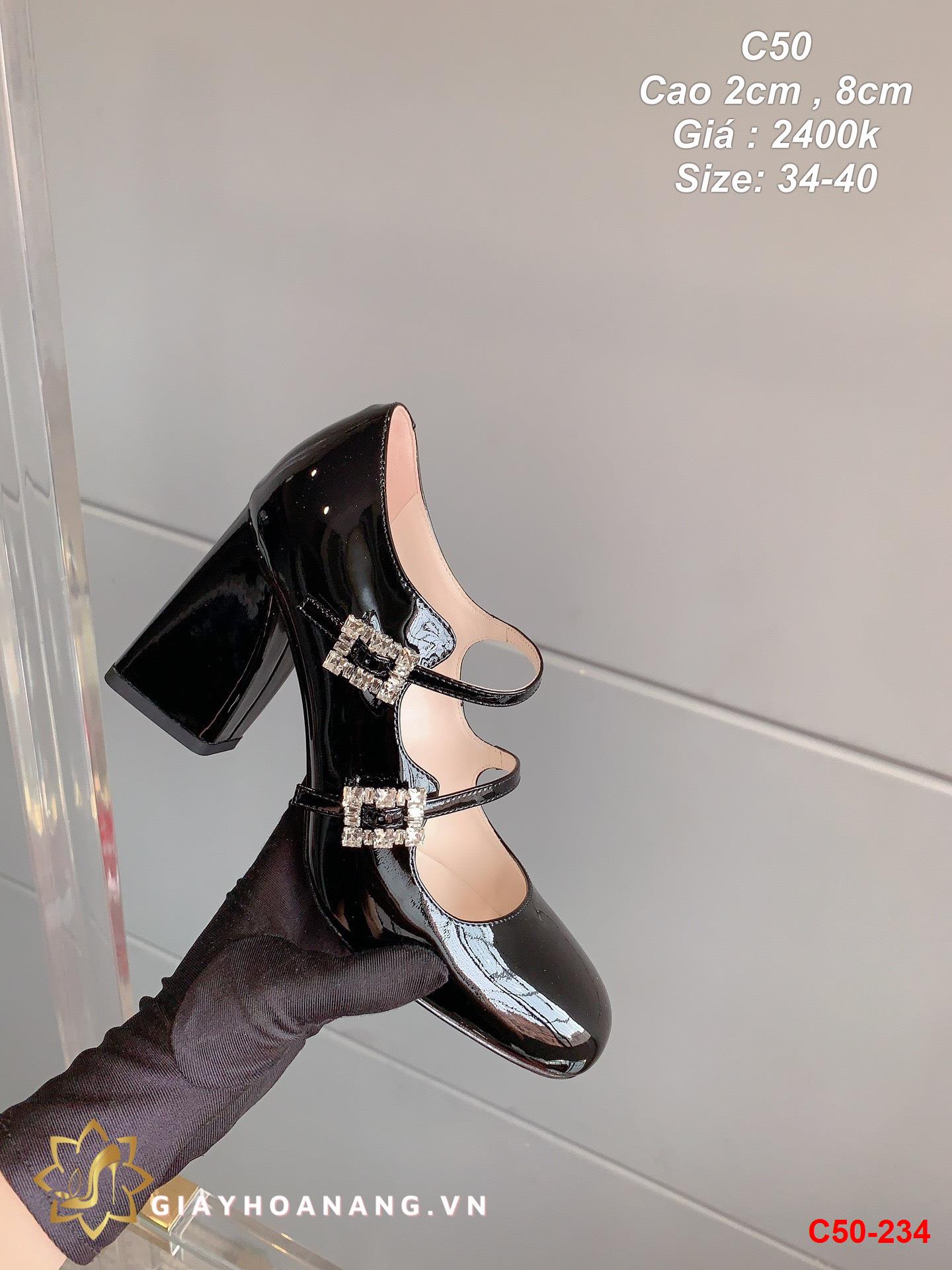 C50-234 Miu Miu giày cao 2cm , 8cm siêu cấp