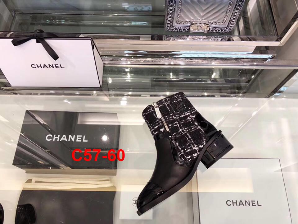 C57-60 Chanel bốt cao 6cm siêu cấp