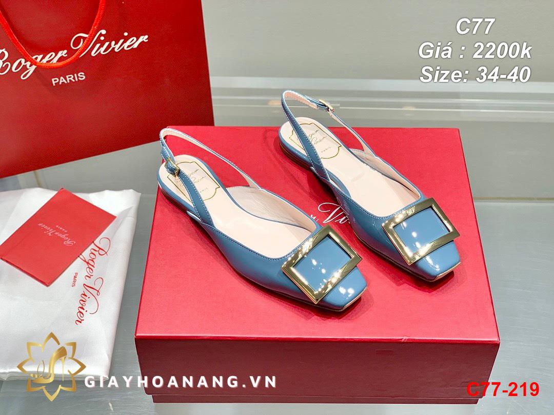 C77-219 Roger Vivier sandal siêu cấp