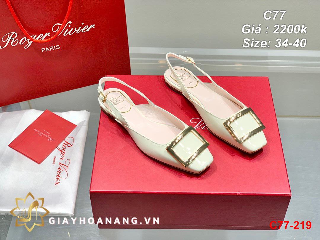 C77-219 Roger Vivier sandal siêu cấp