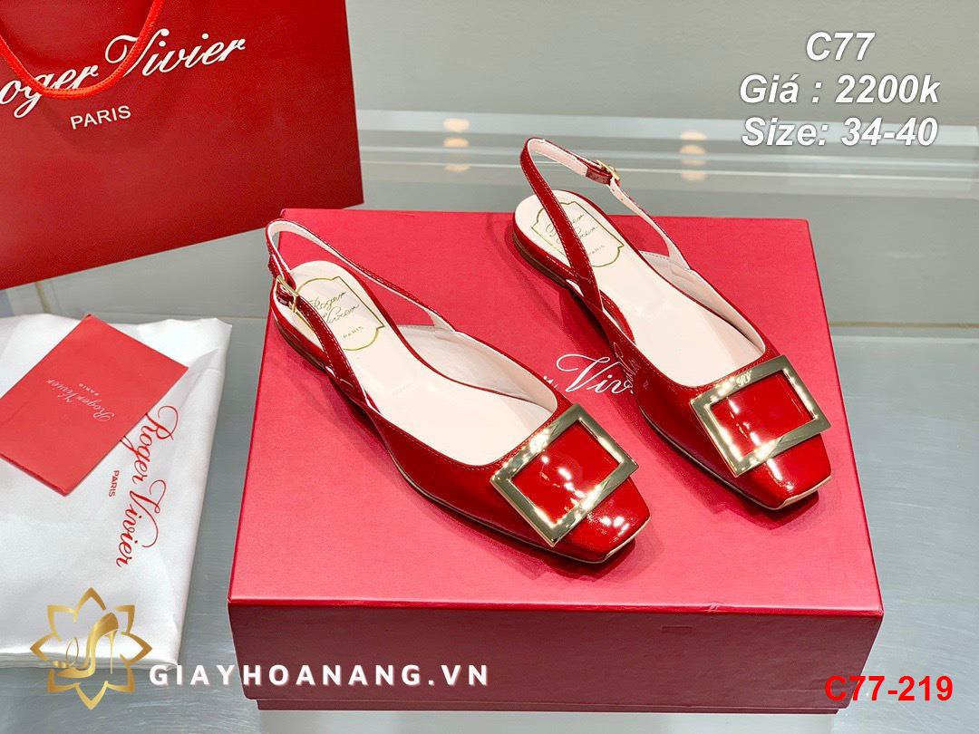 C77-219 Roger Vivier sandal siêu cấp