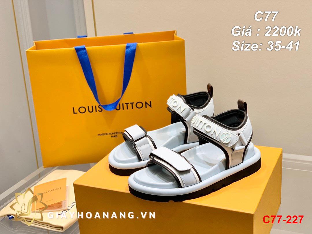 C77-227 Louis Vuitton sandal siêu cấp