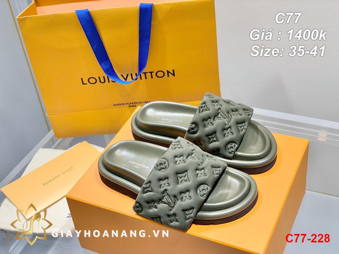 C77-228 Louis Vuitton dép siêu cấp