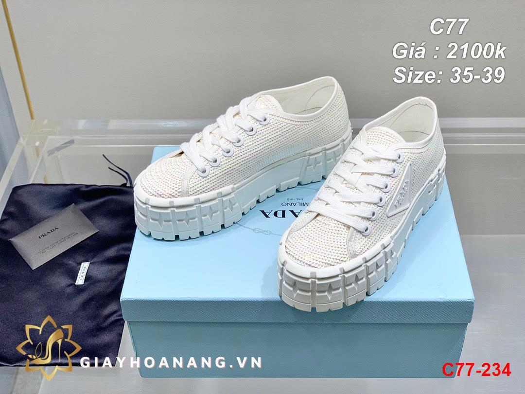 C77-234 Prada giày thể thao siêu cấp