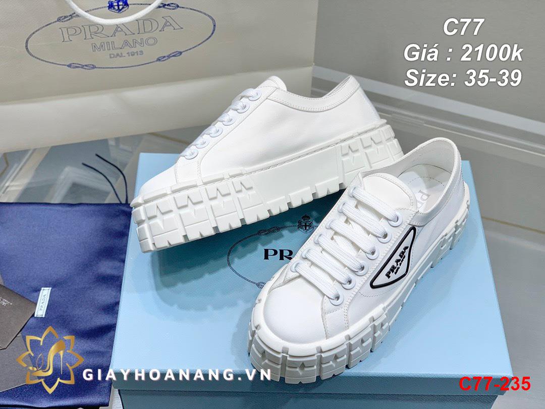 C77-235 Prada giày thể thao siêu cấp