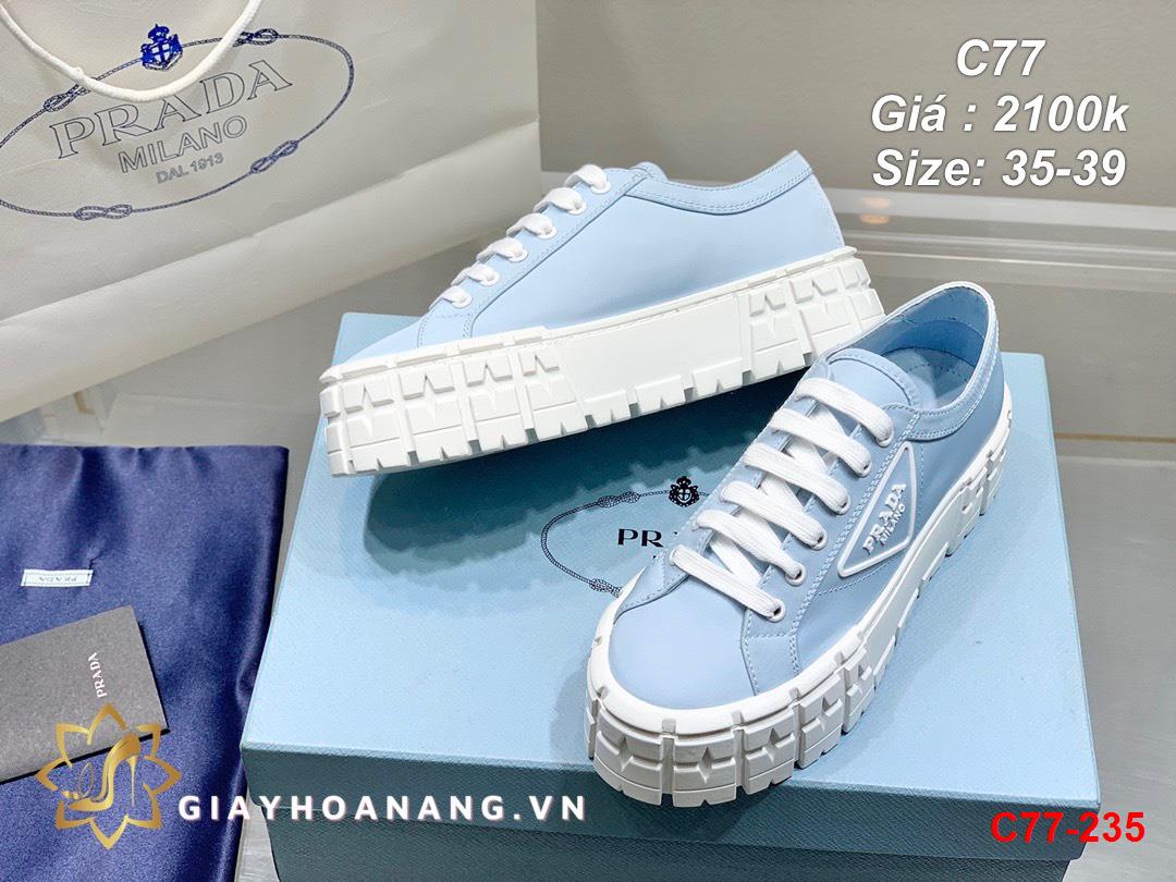 C77-235 Prada giày thể thao siêu cấp