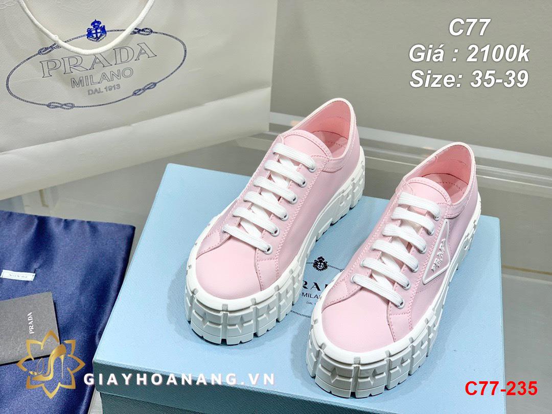 C77-235 Prada giày thể thao siêu cấp