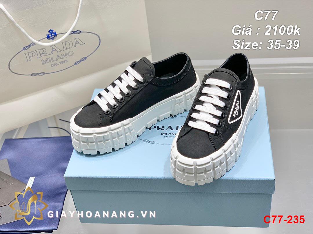 C77-235 Prada giày thể thao siêu cấp