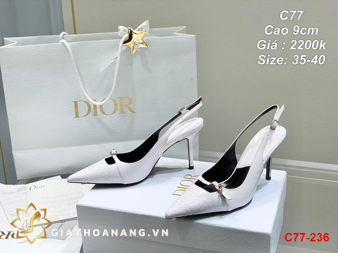 C77-236 Dior sandal cao 9cm siêu cấp