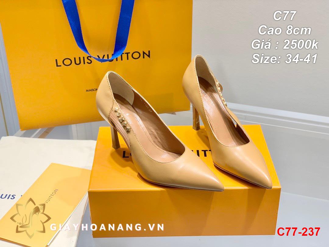 C77-237 Louis Vuitton giày cao 8cm siêu cấp