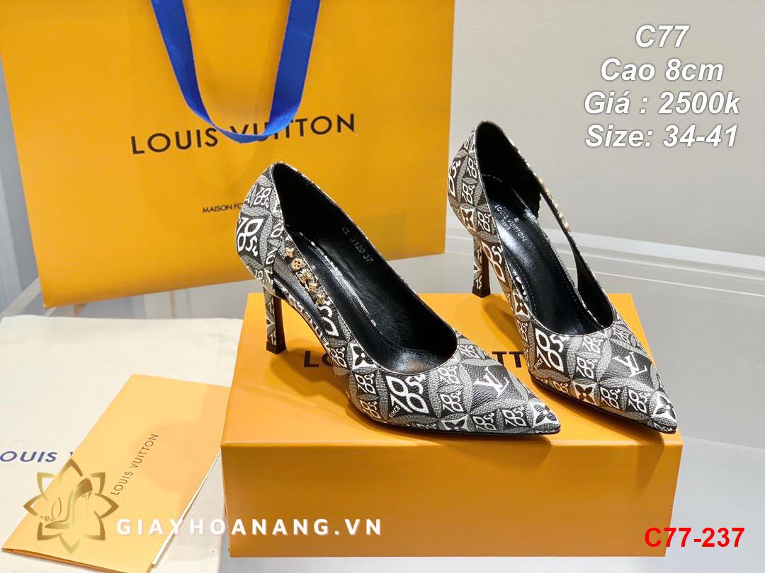 C77-237 Louis Vuitton giày cao 8cm siêu cấp