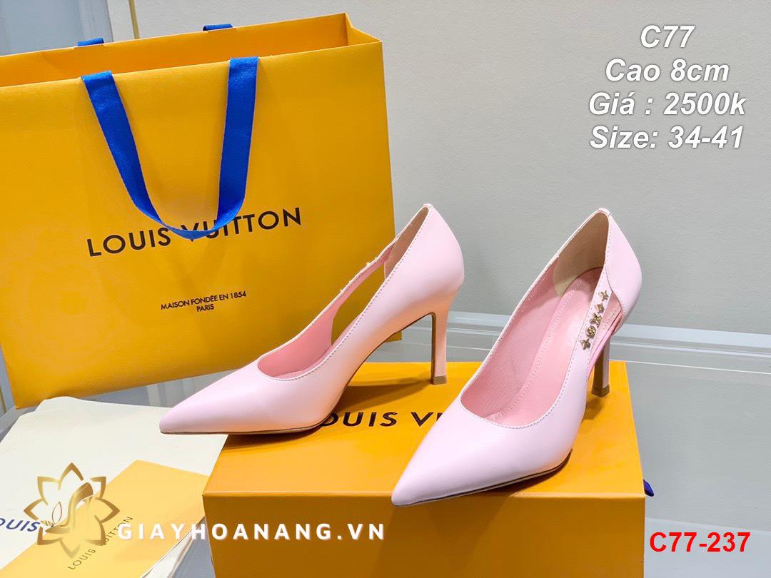 C77-237 Louis Vuitton giày cao 8cm siêu cấp