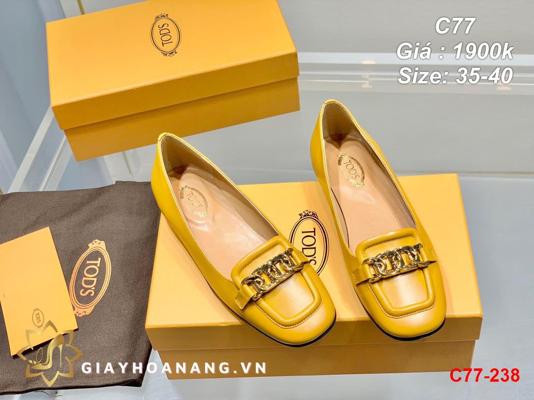 C77-238 Tods giày bệt siêu cấp